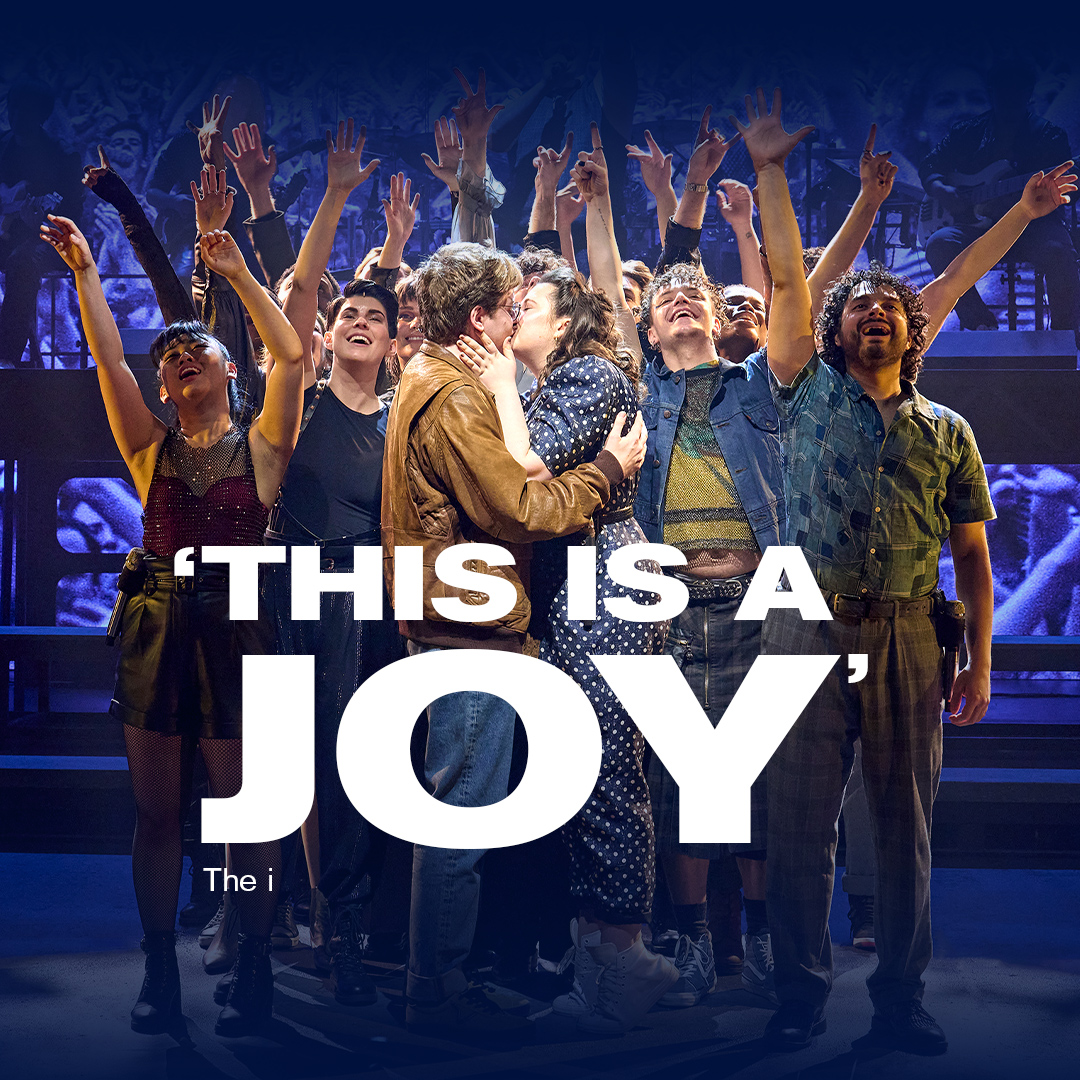 oldvictheatre's tweet photo. Relive the day music brought the world together with Just For One Day, the Live Aid Musical