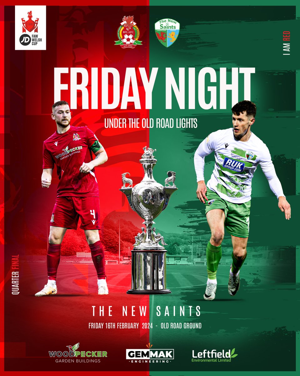 The countdown is on! This Friday evening we welcome the best team in Wales to the Old Road as we host @CymruLeagues Premier Champions @tnsfc in the #JDWelshCup Tickets £6 inc fast track entry. ticketsource.co.uk/briton-ferry-l… Limited pay on the gate entry on the night - £7 #IAmRed