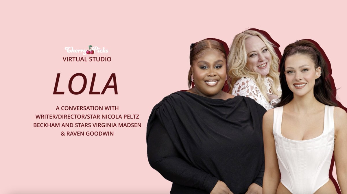 Nicola Peltz Beckham, Virginia Madsen &amp; Raven Goodwin talked to #CherryPicks about the process of making Beckham's directorial debut #Lola, generational trauma, and films that start important conversations. <a href="/nicolaannepeltz/">nicola</a> <a href="/madlyv/">virginia madsen</a> <a href="/ravengoodwin/">Raven S. Goodwin</a> 

🔗: youtu.be/PU0FzYqqRGo