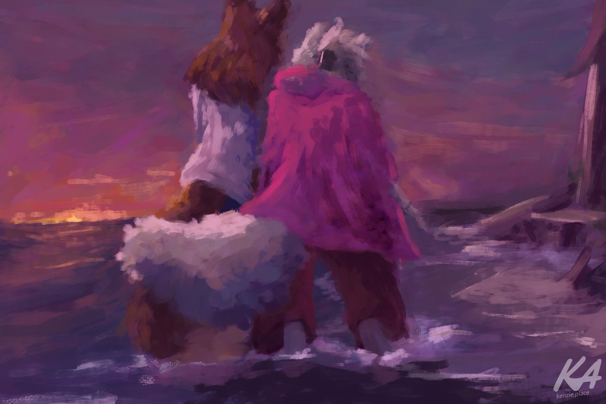 Nearly 3 years spent together and I hope for many, many more.
It’s hard to truly put everything I feel into words. 
I love you, <a href="/AlberArts/">Alber</a> 
Happy Valentines 💜
