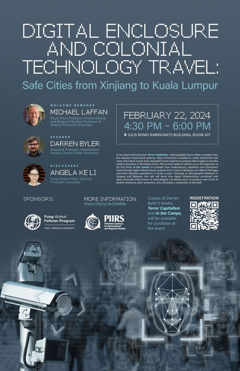 GlobalFung's tweet photo. @PrincetonPIIRS @GlobalFung public event 22 Feb, 4:30-6PM, Julis Romo Rabinowitz Bldg A17 w/@dtbyler : https://t.co/pEYGzZsO1s https://t.co/tisw6rYcDS