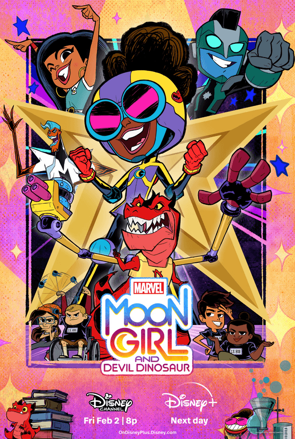 Who else is watching #MoonGirlAndDevilDinosaur ? It is such a good animated show, though I find Lunella falling back into some of her anti-social ways here and there. Other than that season 2 has been pretty good. #DisneyPlus #LaurenceFishburne #DiamondWhite #AlfreWoodard