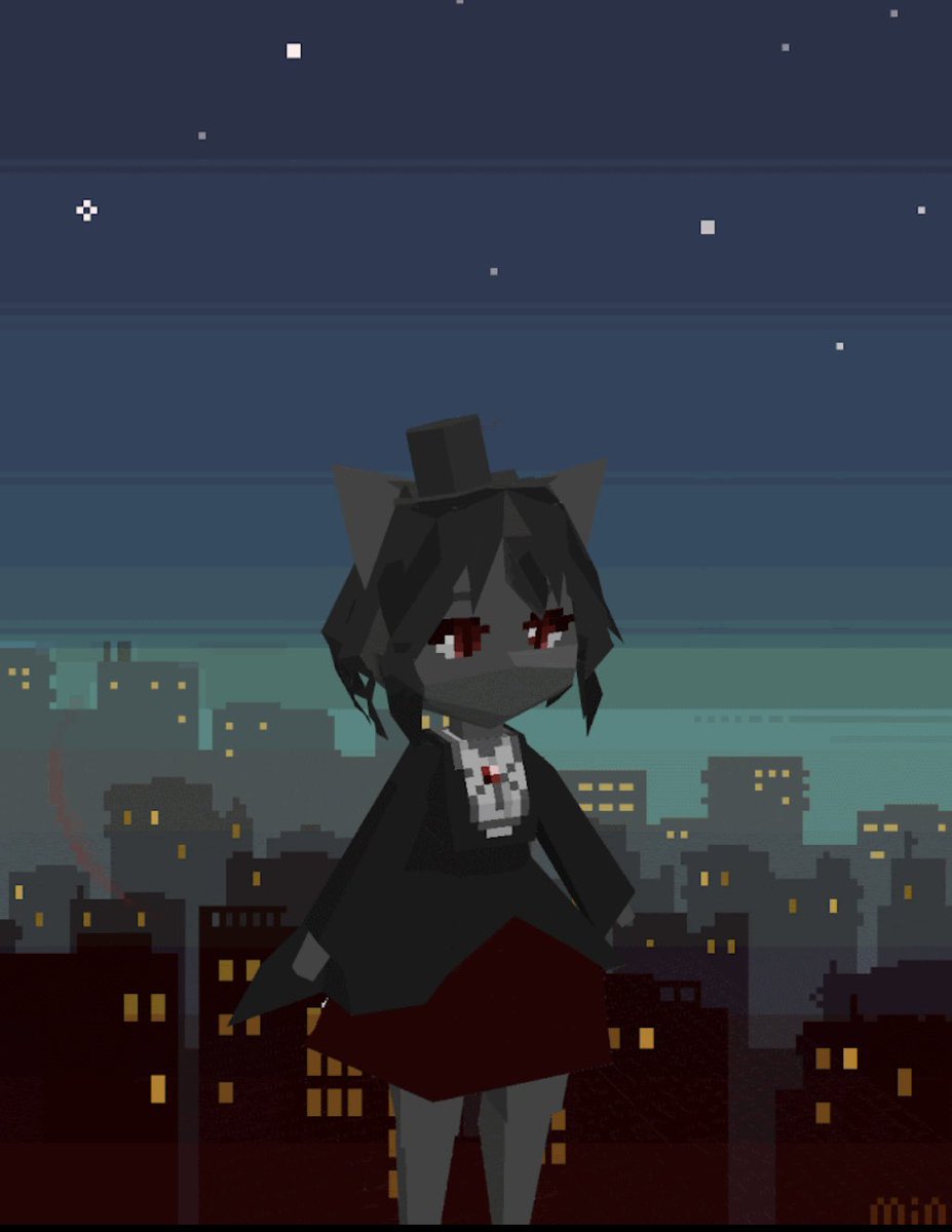 PaintedCatty's tweet image. WIP

It’s me!!

#pixelart 
#lowpoly3d 
#ドット絵