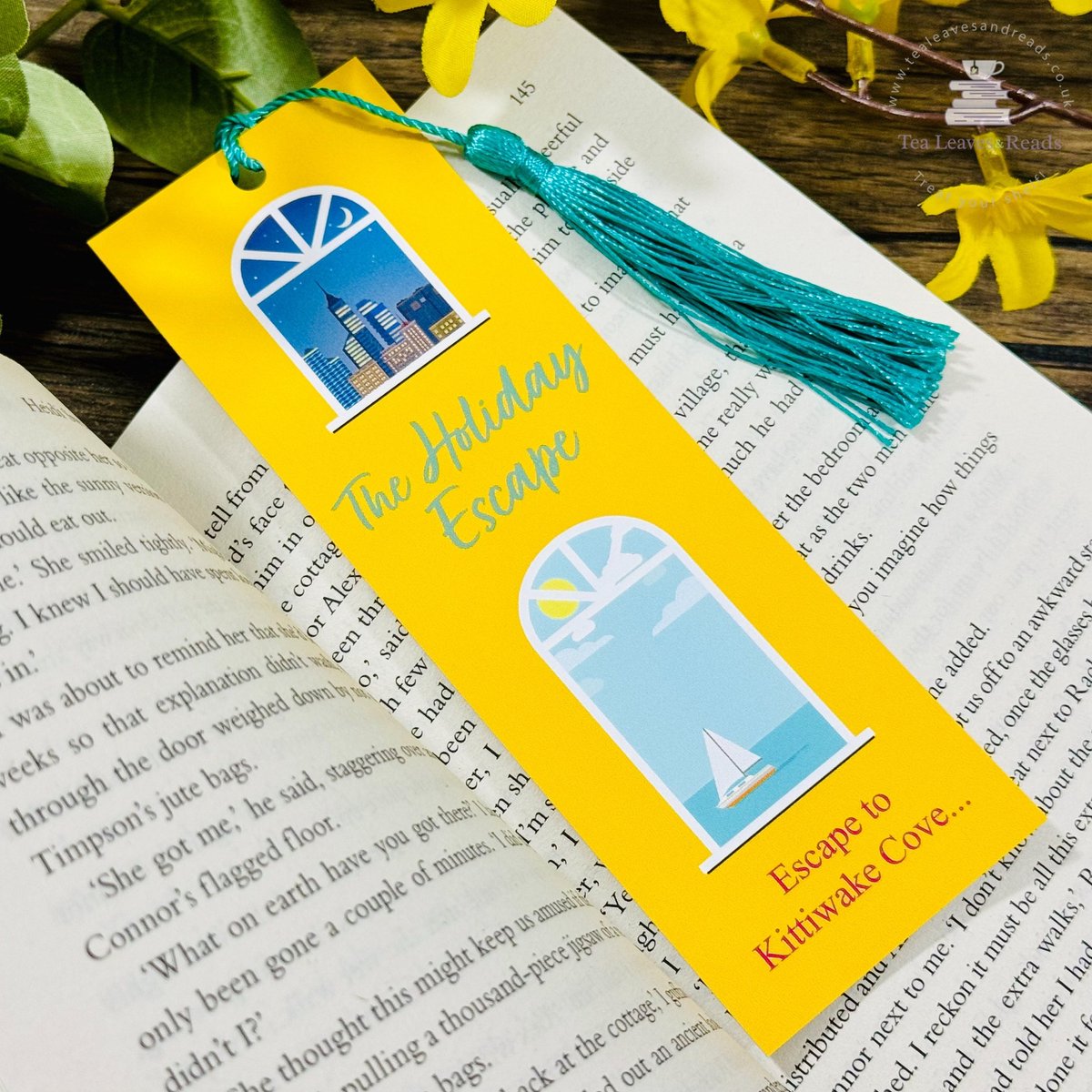 Heidi's contemporary romances are adored by thousands of readers and we can't wait for her next novel, #TheHolidayEscape (April) 

Once again, we've made a bookmark to go with it!

tealeavesandreads.co.uk/product/the-ho…