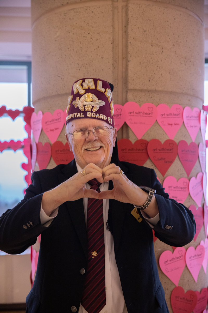 Happy Valentine’s Day from your friends at Shriners Children’s SLC! 🫶❤️