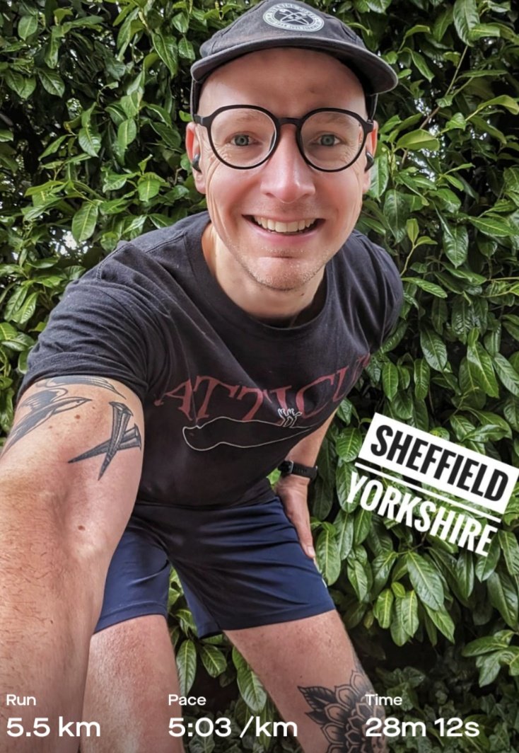 Back out and about! Only a 5k but finally blister free at long last. Hope all you <a href="/runningpunks/">Running Punks</a> managed to avoid the rain today. Spring is surely just around the corner?! #ukrunchat