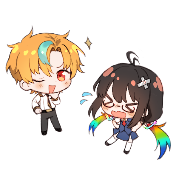 RAINAplease's tweet photo. Tsu also threw in this bonus that's like ASPODIASPOIDASOP HELLO? SO CYOOT AAAA

thank you so much again @lovesick1964 ✨ 
#CariArt #rainagaki #aiRGB https://t.co/R00cRPJ4Uv