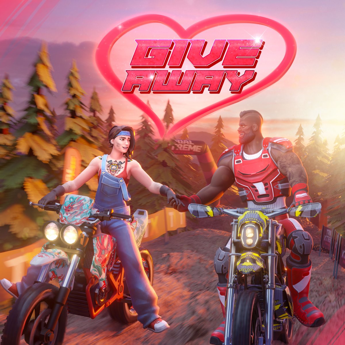 Happy #ValentinesDay to the Xtreme gaming couples out there! 💘

Join the race for a chance to win #ETH or <a href="/amazon/">Amazon</a> Gift Cards! 🎁

1️⃣ Retweet &amp; like for love.
2️⃣ Bookmark it for quick access.
3️⃣ Tag your Player Two in the comments. 🎮❤️
4️⃣ Comment with a bike GIF 🏍️

🚦 Race to