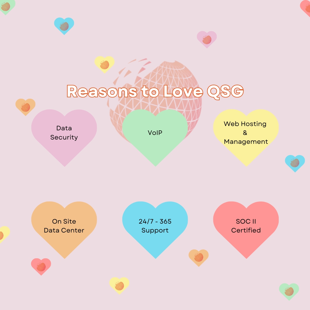 qsgit's tweet image. Looking for Love? Check out all the reasons why you'd love switching to QSG IT!
#ValentinesDay #ConversationHearts #Love #Heart #TechSupport #Detroit #QSGIT