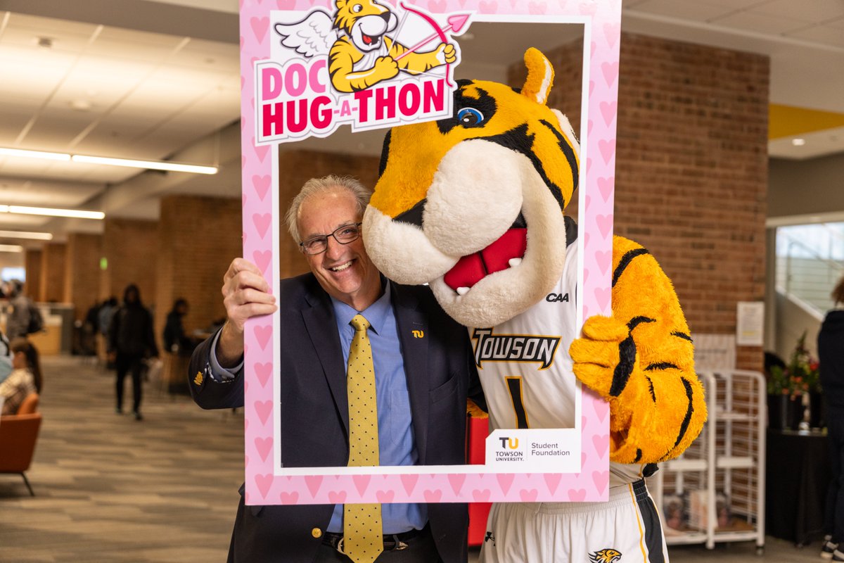 Mark R. Ginsberg (@towsonuprez) on Twitter photo Doc and I were happy to spread some love and cheer to our <a href="/TowsonU/">Towson University</a> community this Valentine's Day! Doc and I were happy to spread some love and cheer to our <a href="/TowsonU/">Towson University</a> community this Valentine's Day!
