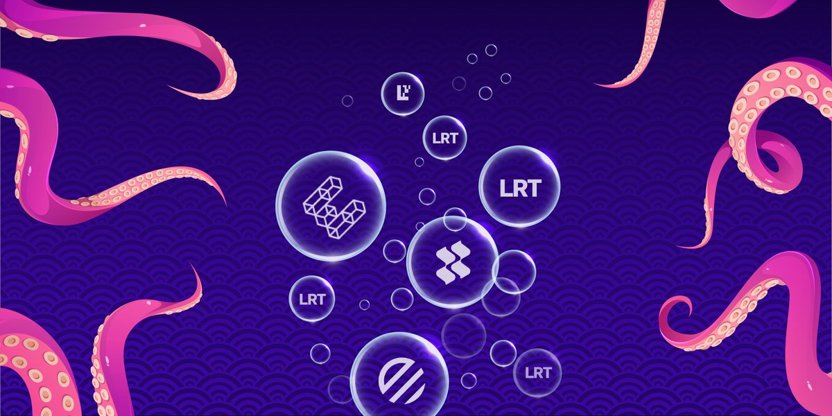 AkkoProtocol's tweet image. 1/ 🐙 Meet Akko - A new dawn in Liquid Restaking! Simplifying the complex world of @eigenlayer restaking and LRTs for everyone. Dive into a universe where complexities transform in opportunities and where you can Restake Wisely! Let’s dive into it…👇