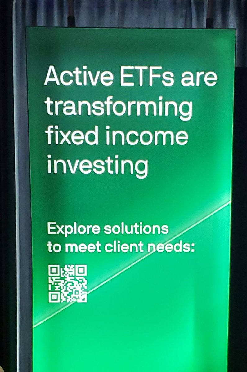 So what type of #ETFs were most popular on the exhibit floor at #ExchangeETF?