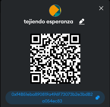 ClubTejiendo's tweet photo. DONATIONS:  BTC:     bc1qu8n8em25mk9x7uxgq0tmfmkapkdfzmz9waz4e4 ETH, MATIC, ARBITRUM, AVALANCHE,BNB,FANTOM 0xf4B51eba890819a496F73073b2e3bdB2a054ec83 SOL:   CqQSwJweb1Zkiz6RaF2TTR7j9gxSC1GNYnHUJD7Vg9wA
#Bitcoin  #Ethereum #SOL #Donations #BNB #MATIC #ARB https://t.co/s8LMTsZ20E