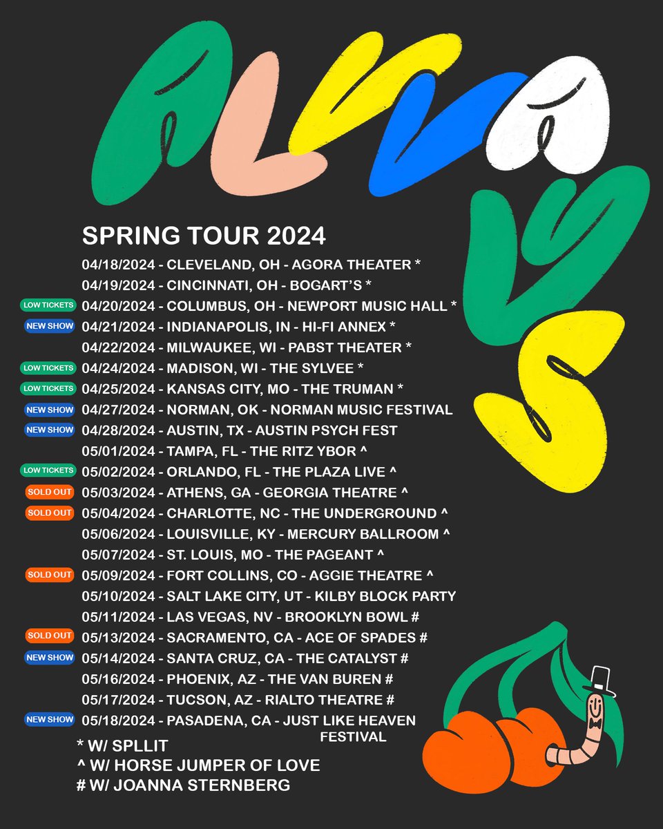 indy & santa cruz onsale feb 16 10am local alvvays.com