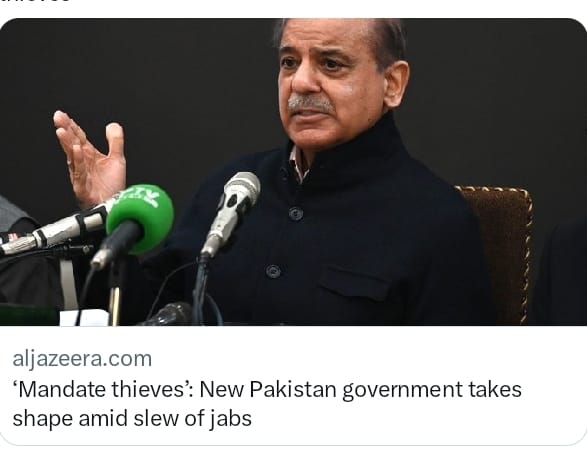 Hablbakram's tweet photo. پاکستان میں PDM-2 کے ذریعے بننے والی حکومت کی ساکھ بین الاقوامی میڈیا کی خبر کے پہلے دو الفاظ بخوبی بیان کر رہیں۔ https://t.co/yuQJZ1EuNz
