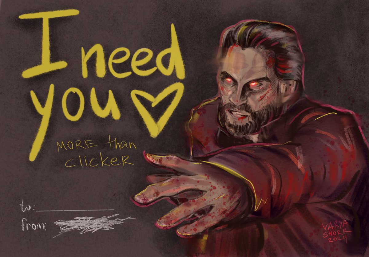 Happy Valentine’s Day👹❤️

#MrScratch #AlanWake2 #AlanWake
