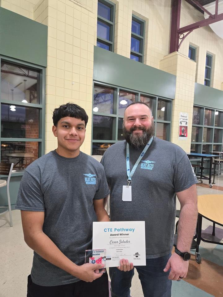 Crossland_Inc's tweet photo. Meet Cesar, the top CTE Construction student among Wichita area high schools, diving into the Crossland Kickstart Program this summer and gearing up for a degree in Construction Management at a Kansas college. Congrats, Cesar - we can't wait to see what the Summer holds for you! https://t.co/gmapouGioV