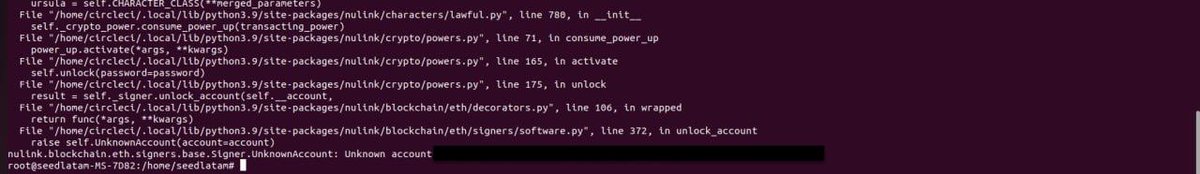 SeedsPuntoEth's tweet photo. Running and testing @NuLink_ node
Phases 2 + 3 of the Testnet 📡
#SEEDNode https://t.co/VjwnZgaiNi