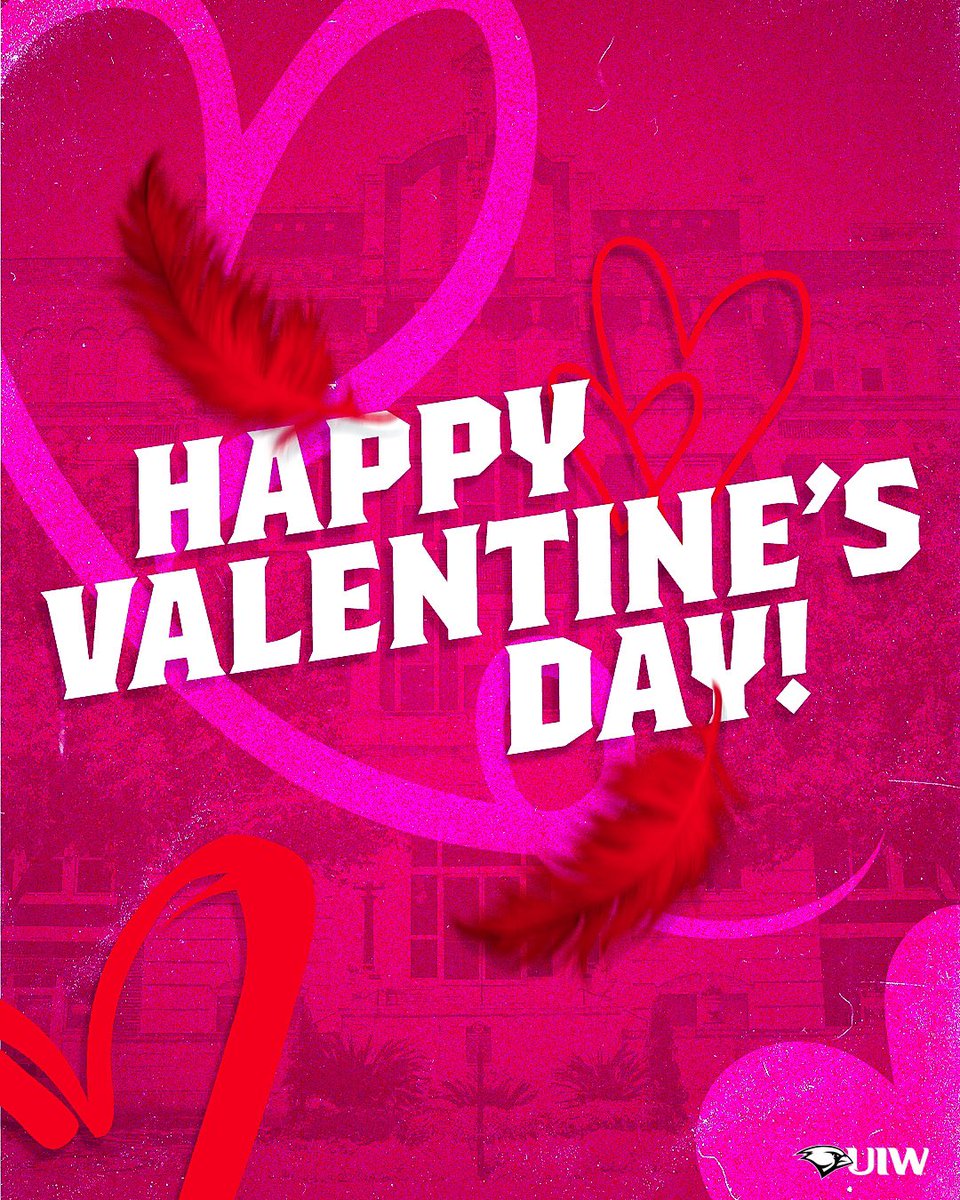 UIWAthletics's tweet photo. Happy Valentine’s Day from UIW Athletics 💌

#TheWord https://t.co/p7ngUubCCL