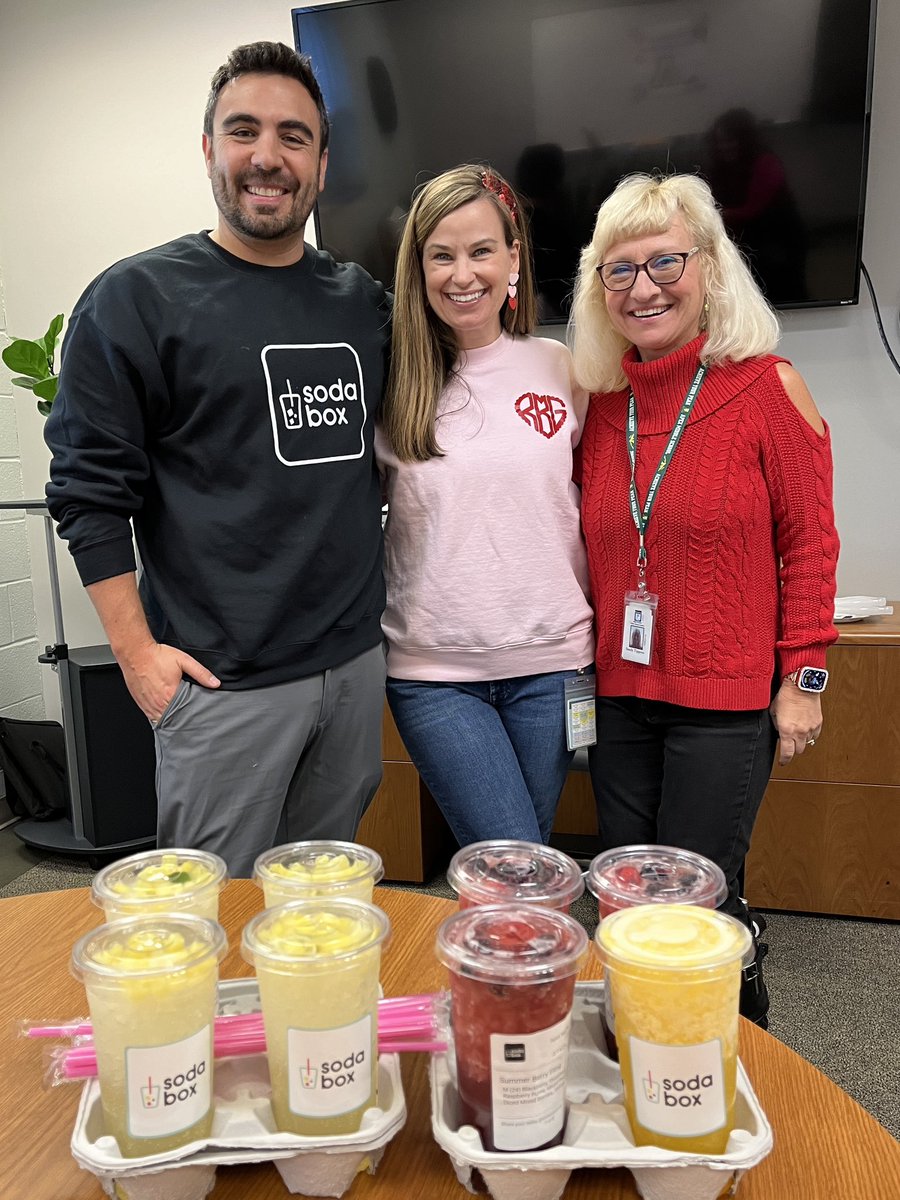 Thank you, SodaBox for our Valentine’s treats today! We’ll be stopping by real soon!