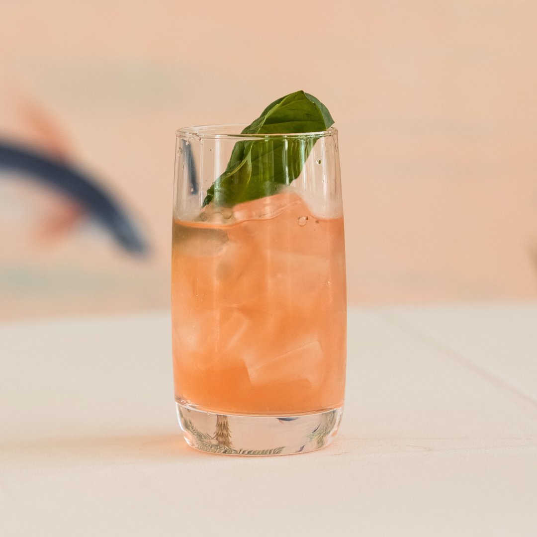 Toast to love with our enchanting Rosemary Spritz this Valentine's Day with #HighGoalGin 💓🌹