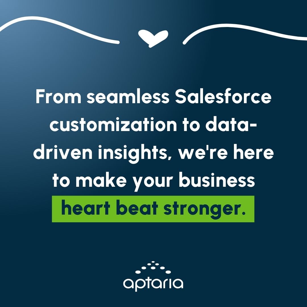 aptaria_inc's tweet photo. Love is in the air, and at Aptaria, we're celebrating the heart of innovation and connection! ❤️

From seamless Salesforce customization to data-driven insights, we're here to make your business heart beat stronger. https://t.co/5cJ9VJWwRv

#ValentinesDay https://t.co/mfQvAROrmK