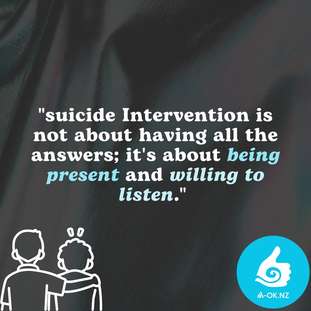 AOKNZTraining's tweet photo. Be PRESENT and LISTEN. 

#AOKNZ #LifeSupportingConversations #LifeSupportingListening #LifeSupportingCommunities https://t.co/y7wJBoNWmZ