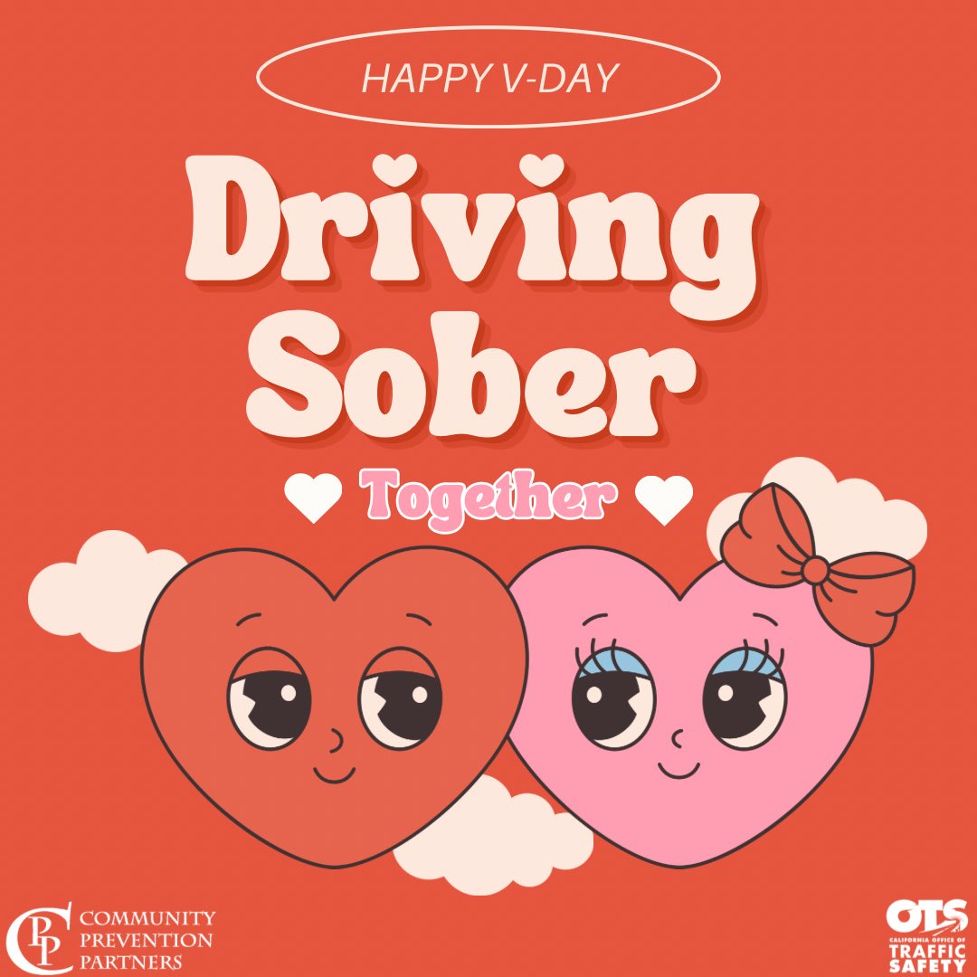 sccfnlp's tweet image. ❤️ Happy V-Day ❤️

The best way to make sure you and your Valentines get to point A to point B safely, is to drive sober. Even a Blood Alcohol Concentration of .02 can cause a decline in visual functions and decline your ability to perform two tasks at the same time. 

Keep you…