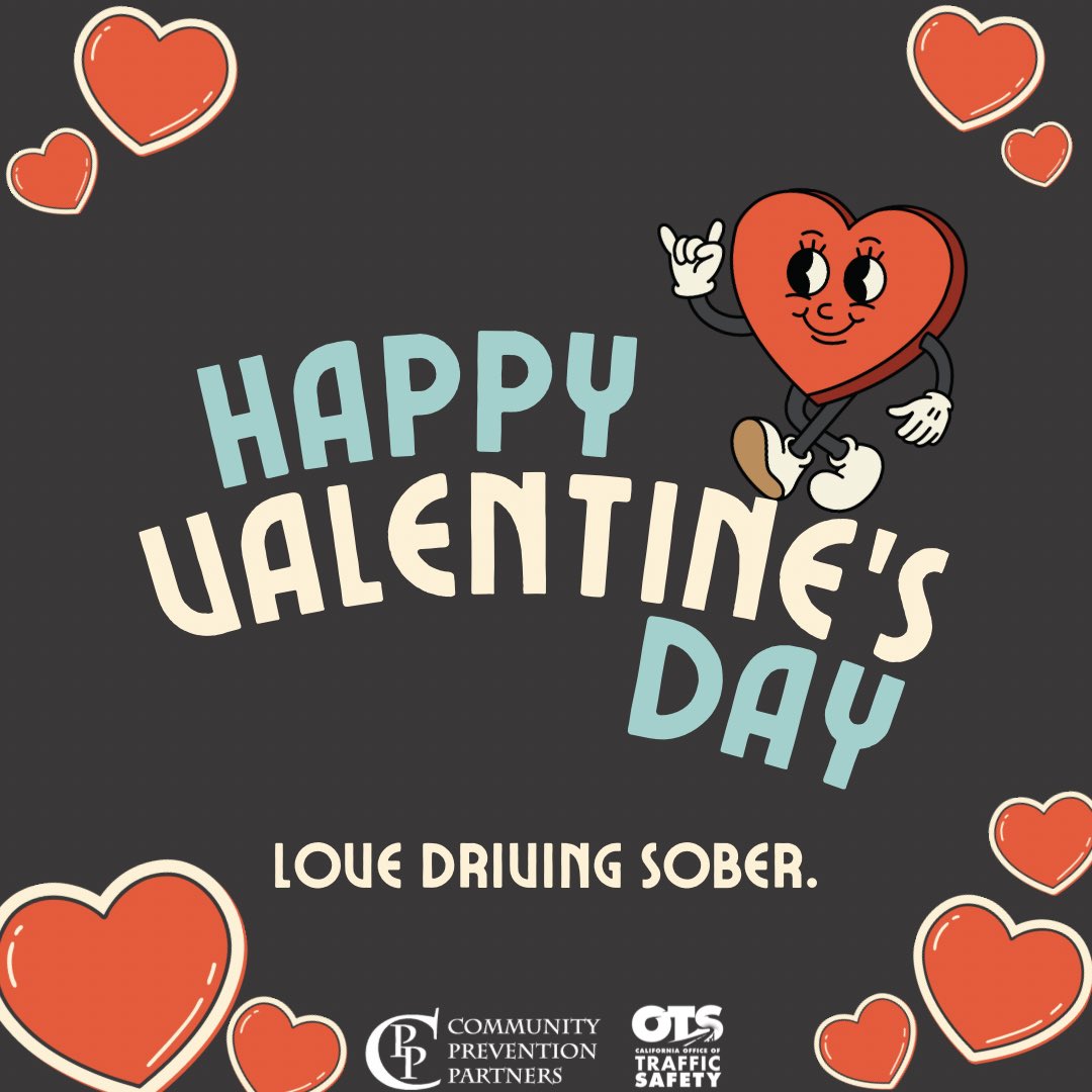 sccfnlp's tweet image. ❤️ Happy Valentine’s Day ❤️

During this year’s Valentine’s Day, make sure you 

Love your family ✅

Love your Partner ✅ 

Love your Pets ✅

Love yourself ✅

 and lastly,

Love Driving Sober. ✅✅✅

Funding for this program was provided by a grant from the California Office…