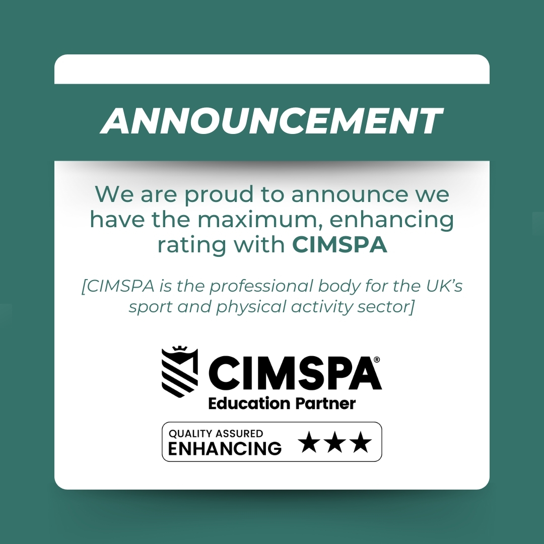 SportsabilityFE's tweet photo. We have the maximum, enhancing rating with CIMSPA ⭐️⭐️⭐️

#cimspa #fitnesscourse #fitnesscourses #fitnesscareer #onlinecourse #gyminstructor #personaltrainer #pilatesinstructor #hull https://t.co/ZtR2d6lgc2