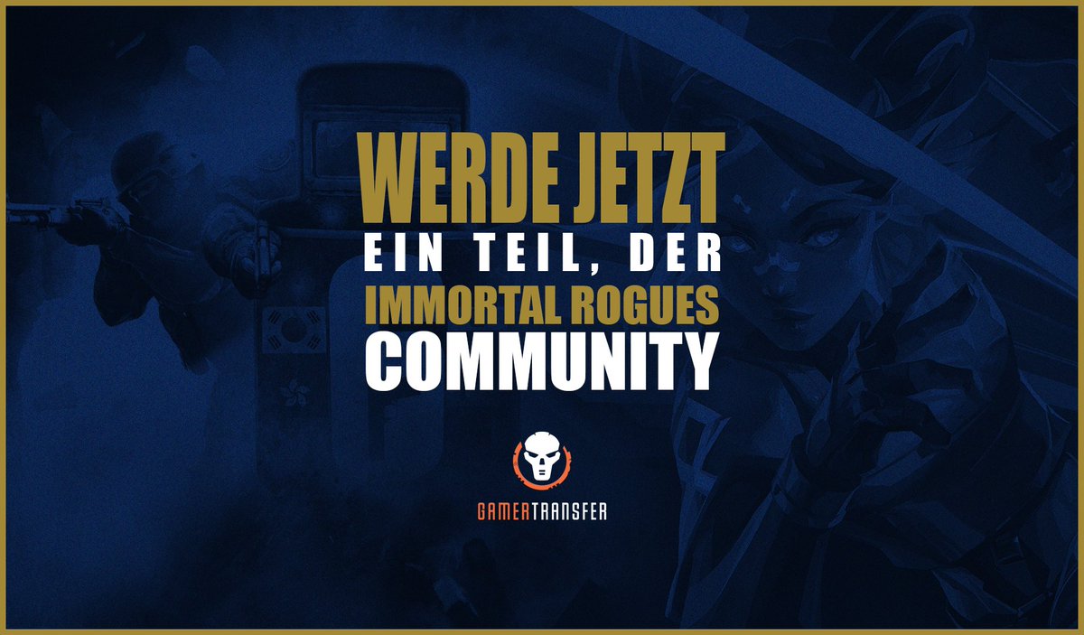 ImmortalRogues's tweet photo. Wir suchen immer nach freundlichen Mitgliedern, die in unsere #Community passen! 😊🎮

Auf unserer #Gamertransfer Seite, findest du alle Informationen, sowie welche Bereiche aktuell bei uns vertreten sind. 👀

➡️https://t.co/5z6nFOgXjM https://t.co/ZkkaRf2AMi