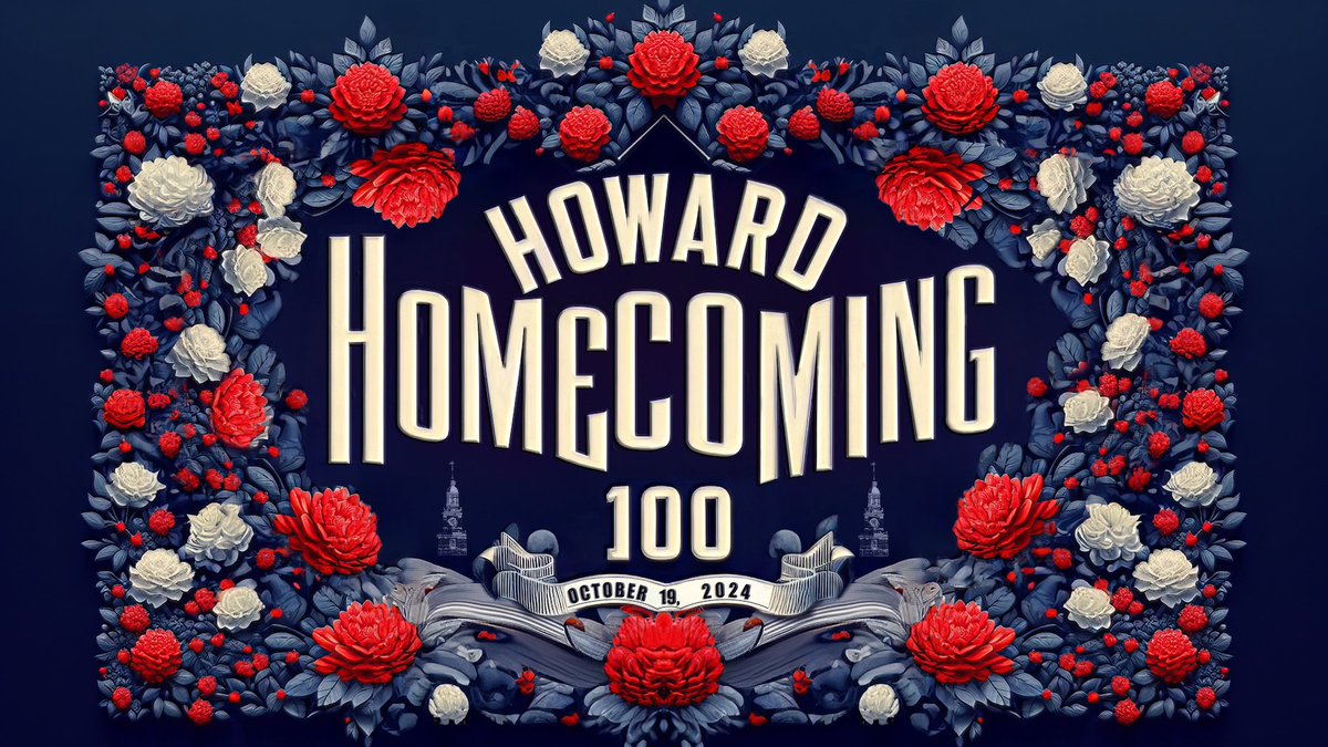 Well, they said mark your calendar. So, let's do it. #CHSOC #HowardU #HUHC24 🏈 Howard University Homecoming Football Game  🗓 Saturday, October 19, 2024  🕐 1:00 p.m.  📍 Greene Stadium