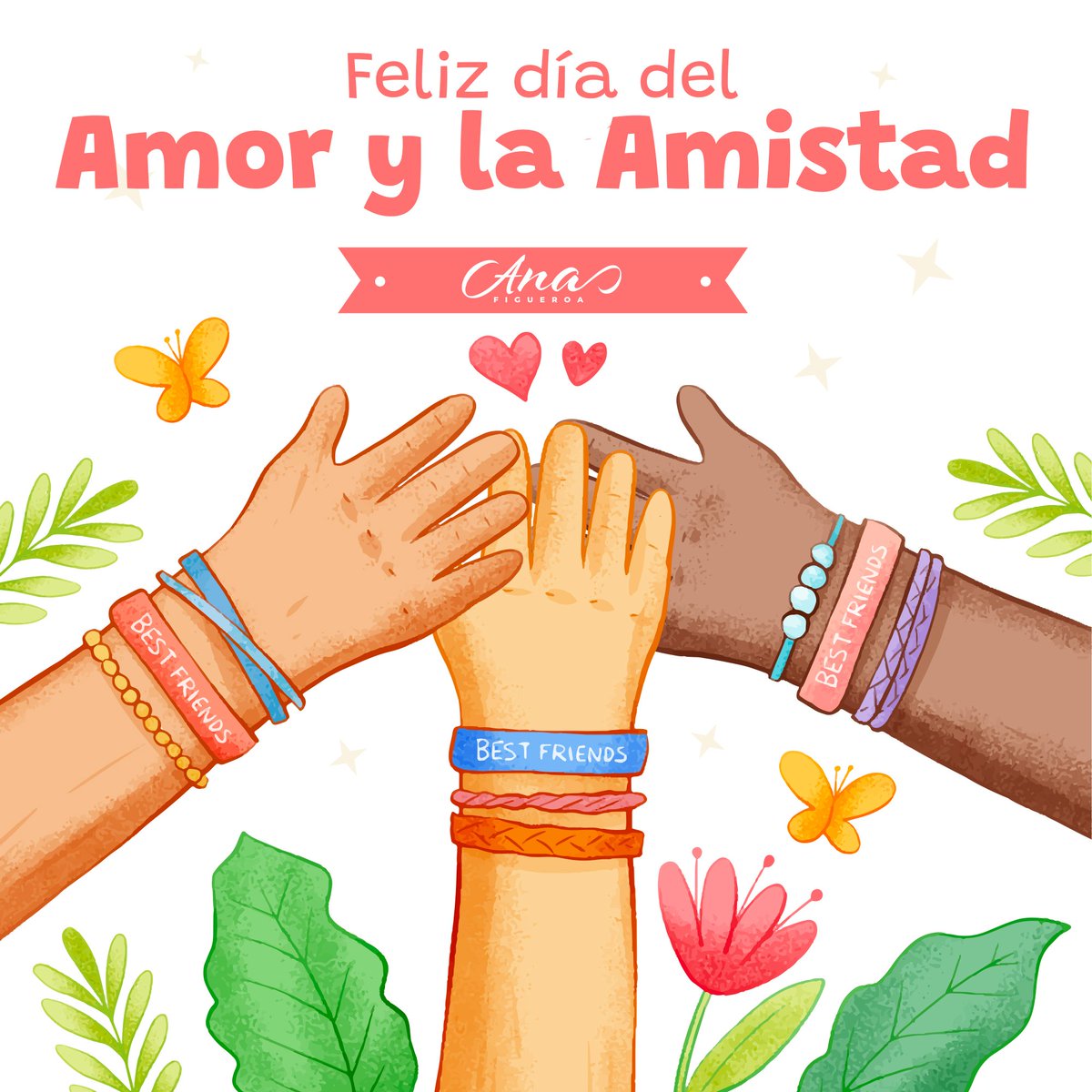 Feliz Día del Amor y la Amistad! ❤️⭐ Hoy es un buen día para demostrarles  cariño a tus amigos, familia y esa persona especial, sin embargo, deseo que  todos los días de, image size:1200x1200
