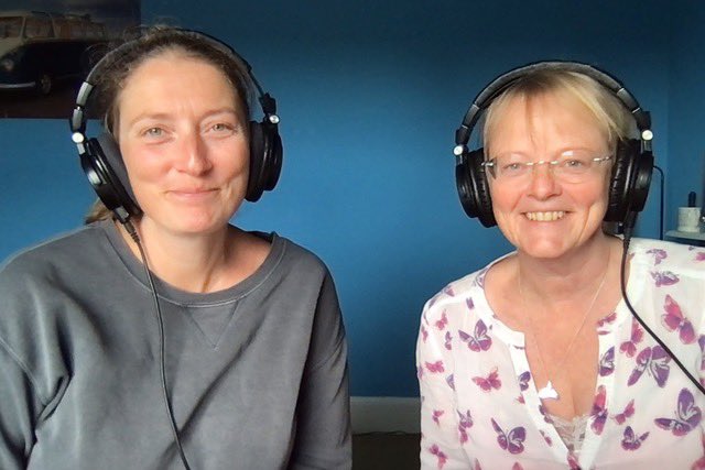 emmalisabailey's tweet photo. Back in Oct @maryclaref13 &amp; I geared up, with the help of the audio tech geniuses at @AIRstudios 🙏 to speak with Joe in for his Australian MT podcast - the very chill but also informative Baselines in MT. https://t.co/o3qz3FVLUc