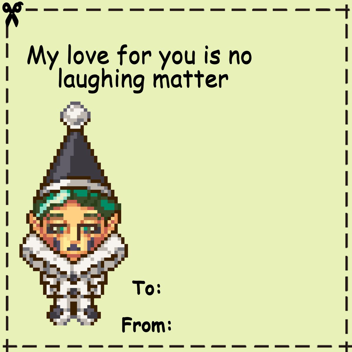 SunHavenRPG's tweet image. Love is in the air! 💌  

We have some Sun Haven Valentines available for you to share with your friends, family, loved ones, or even your enemies. You're supposed to keep 'em close, right?  

Happy Valentine's Day! 💝🌱
