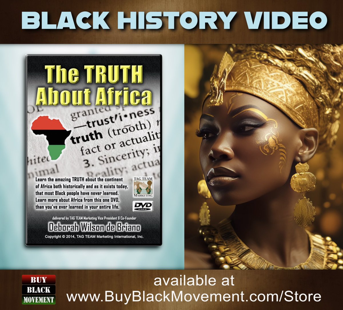 We know that Africa is our ancestral home, but how many of us have actually SEEN it? What are some African customs? Are there still similarities between Africans & Black people in the diaspora? All these & MORE are answered in The Truth About Africa!👇🏾 BuyBlackMovement.com/Store