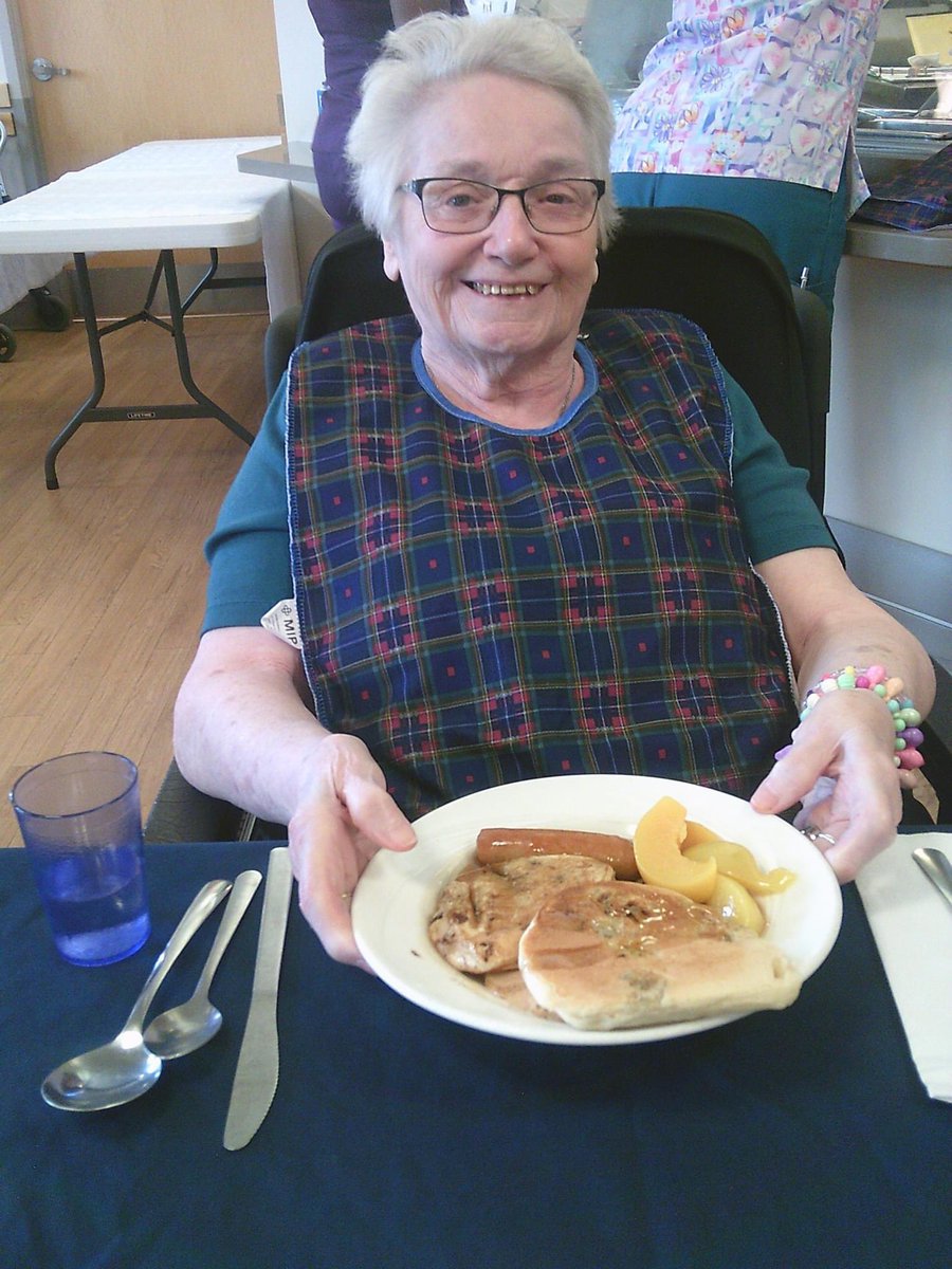 Strove Tuesday, Pancake Tuesday, the residents at Henley place were treated to pancakes for lunch made by the management team. The smell in the dining room was delightful!