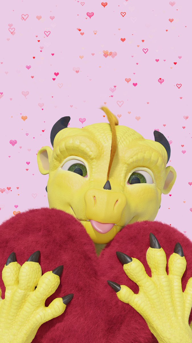 Zetzii_'s tweet photo. Sunny here to spread some love! Happy Valentine's Day! #wingsoffire #sunnywof #HappyValentinesDay https://t.co/Mzdx8OGdBX