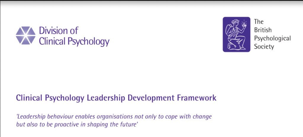 Excited to be part of the British Psychological Society (BPS) working group to refresh the Leadership Development Framework we published back in…2010! Nice to hear the impact the work has had over the years &amp; consider new scope to support the profession &amp; beyond in future 🌟
