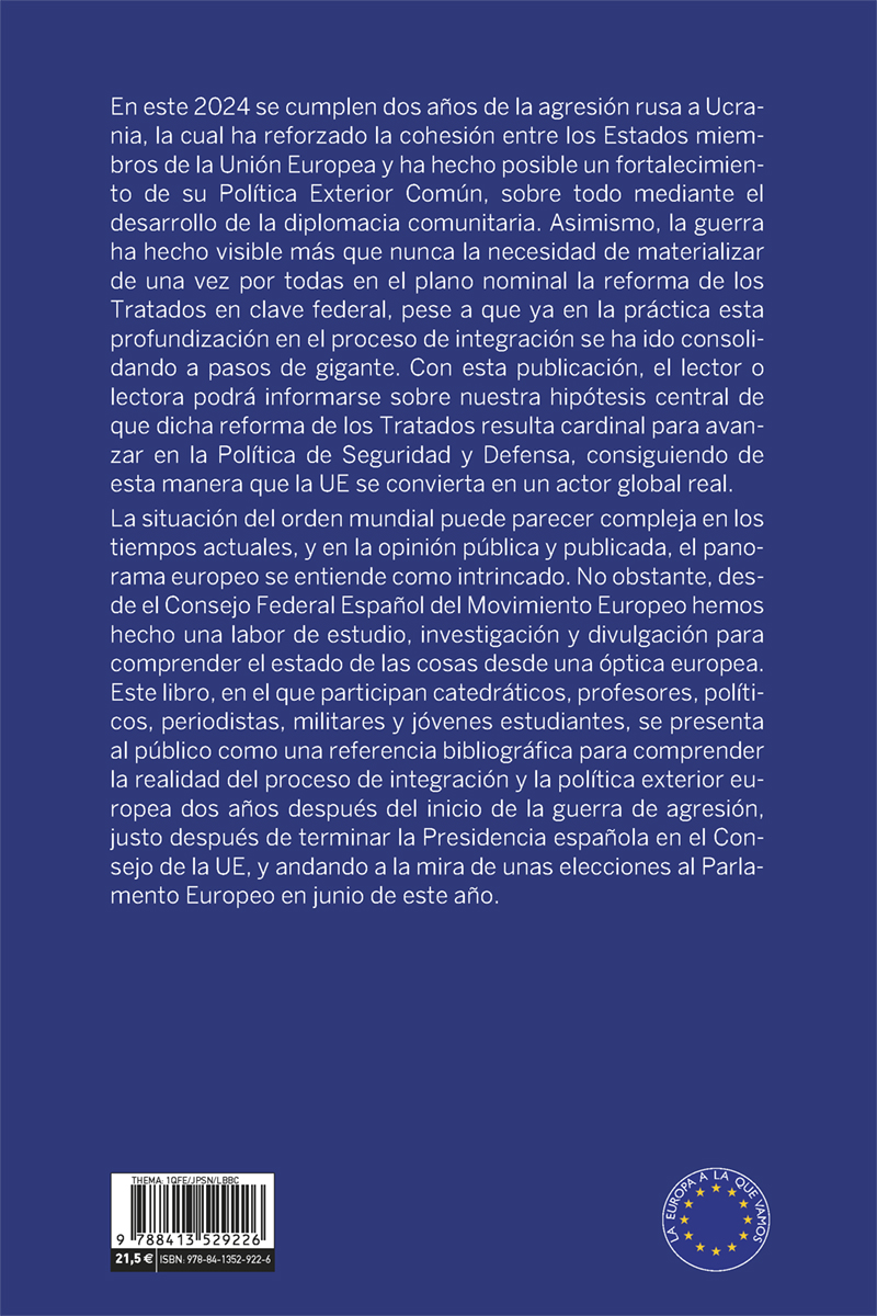 'La respuesta de la Unión Europea a la agresión rusa a Ucrania'. #Novedad Francisco Aldecoa (ed.), Álvaro Mella López (coord.) El despertar de la política exterior y de defensa y de la reforma de los Tratados. @MovimientoEurop catarata.org/libro/la-respu…