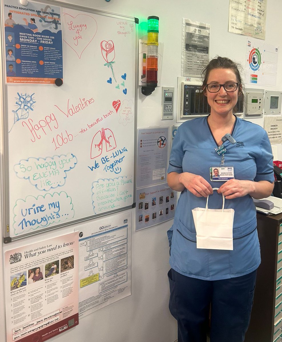 Helen Paddon (@paddonhelen) on Twitter photo Senior staff Nurse Mandy was sharing the love today in Ward 106b. She bought each of her team a Valentines gift to brighten their day. Well done Mandy your kindness is so appreciated ❤️ <a href="/AberdeenICUEdu/">Aberdeen ICU</a> <a href="/NHSGrampian/">NHS Grampian</a>
#ValentinesDay Senior staff Nurse Mandy was sharing the love today in Ward 106b. She bought each of her team a Valentines gift to brighten their day. Well done Mandy your kindness is so appreciated ❤️ <a href="/AberdeenICUEdu/">Aberdeen ICU</a> <a href="/NHSGrampian/">NHS Grampian</a>
#ValentinesDay