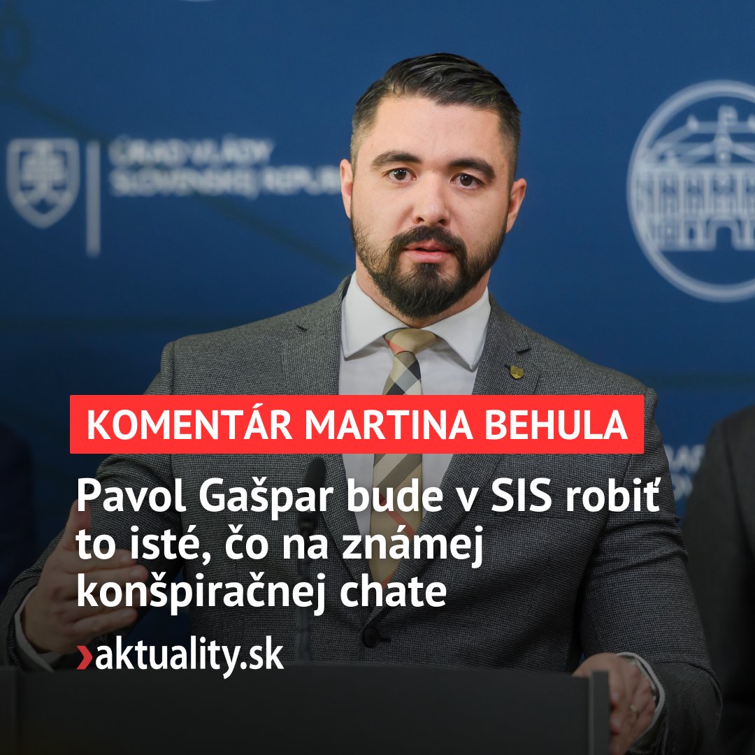 Aktualitysk's tweet photo. Ak je človek ako on tou lepšou voľbou na post šéfa tajnej služby, vypovedá to veľa o tom, akými ľuďmi chce táto vláda obsadiť štátny aparát. Viac v komentári: https://t.co/4vh00w3VbE

Fotografia: TASR https://t.co/5rRv3P9KmG