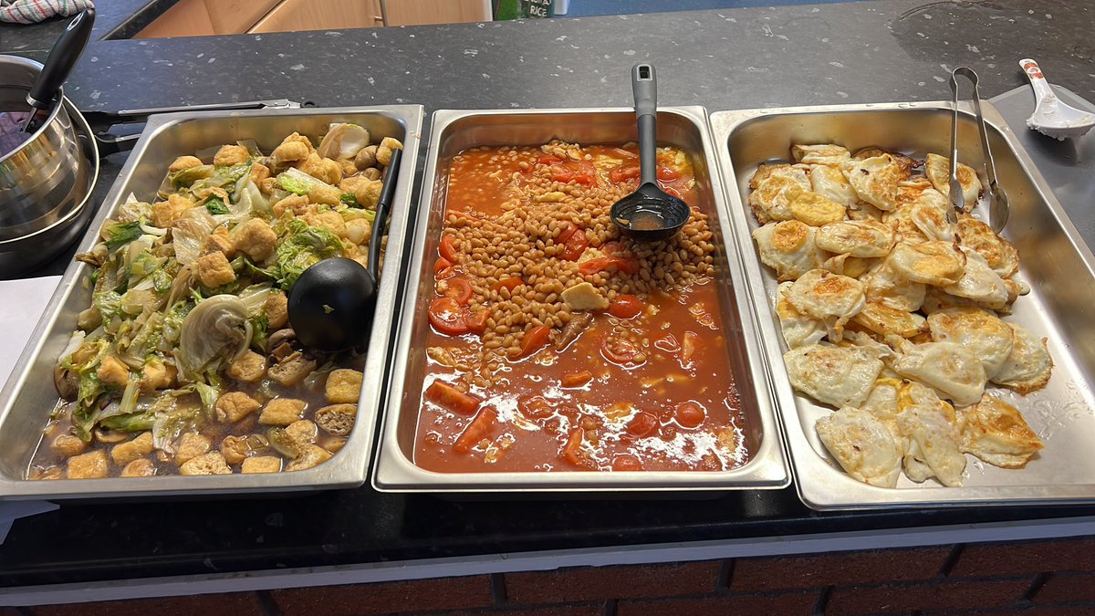Cooking 🧧 Lunar New Year Lunch for students this afternoon. Thank you to those who showed up and enjoyed the food 🍲