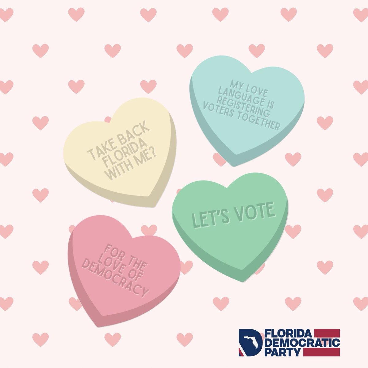 Hey Florida Democrats — will you be our valentine? 👉👈