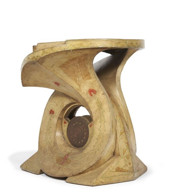 Carlo Bugatti, Salon Escargot at the Exposition Turin, 1902