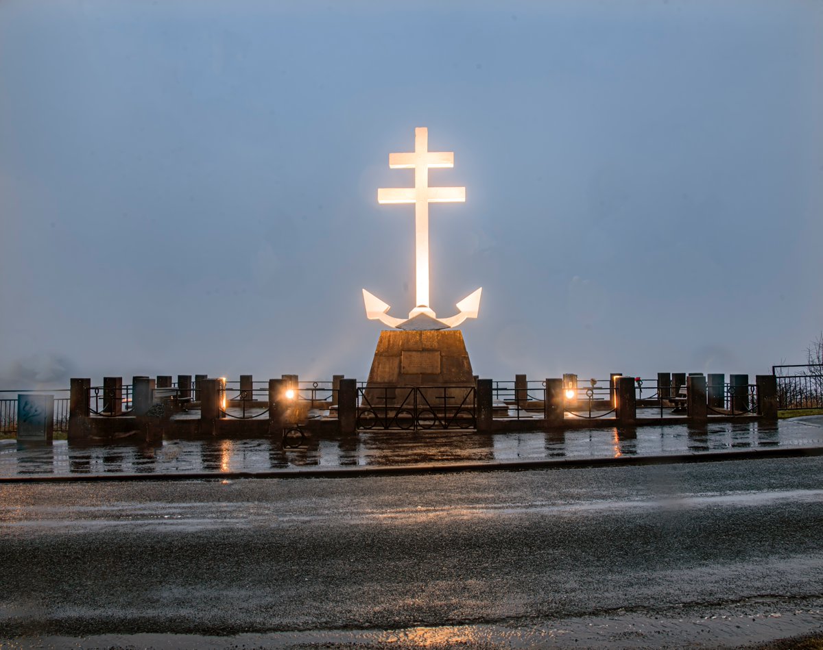 Lyle Hill little bit wet tonight #Greenock #Inverclyde #Scotland #rain @VisitScotland @discinverclyde