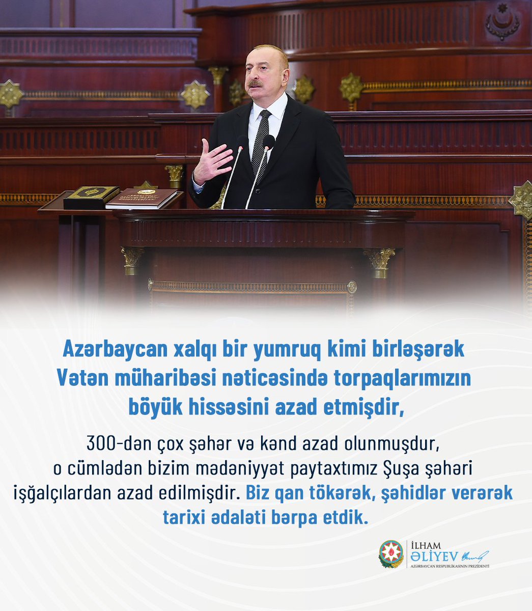 İlham Əliyev (@azpresident) on Twitter photo 
