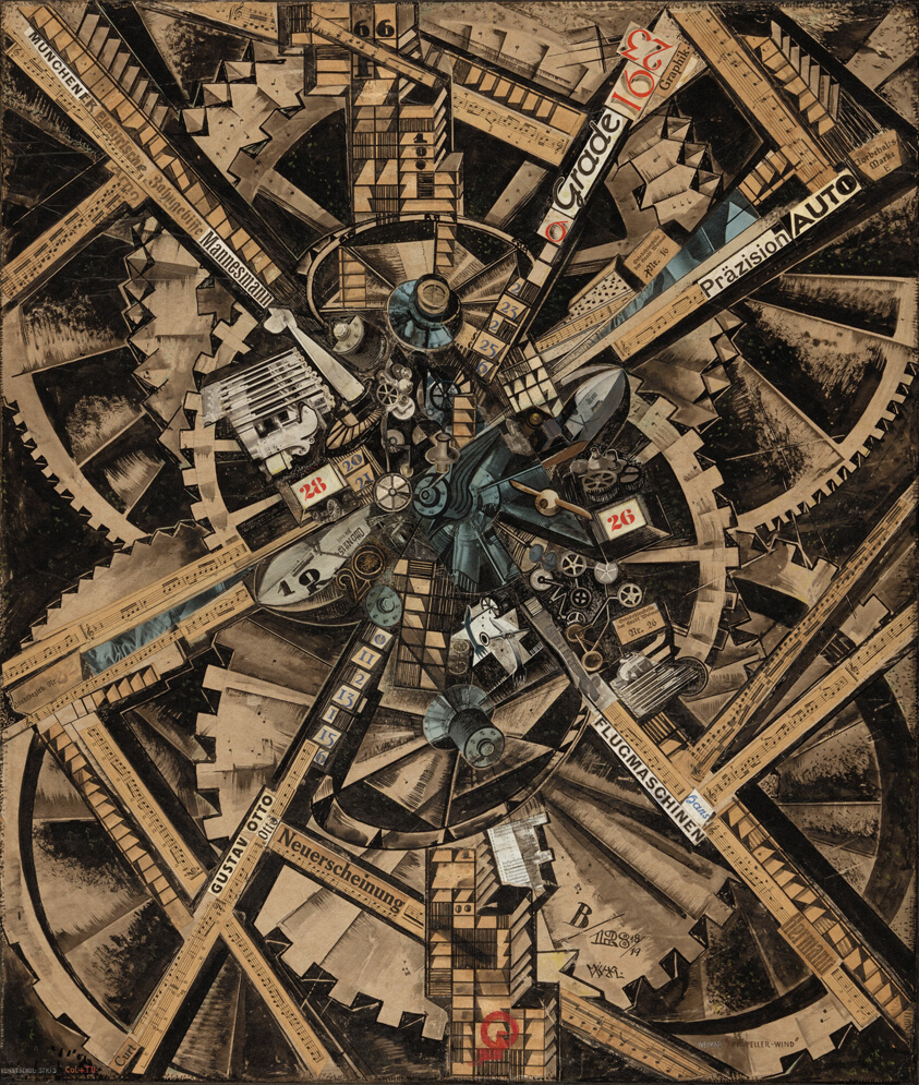 Robert Michel, Propeller-Wind, 1918–19