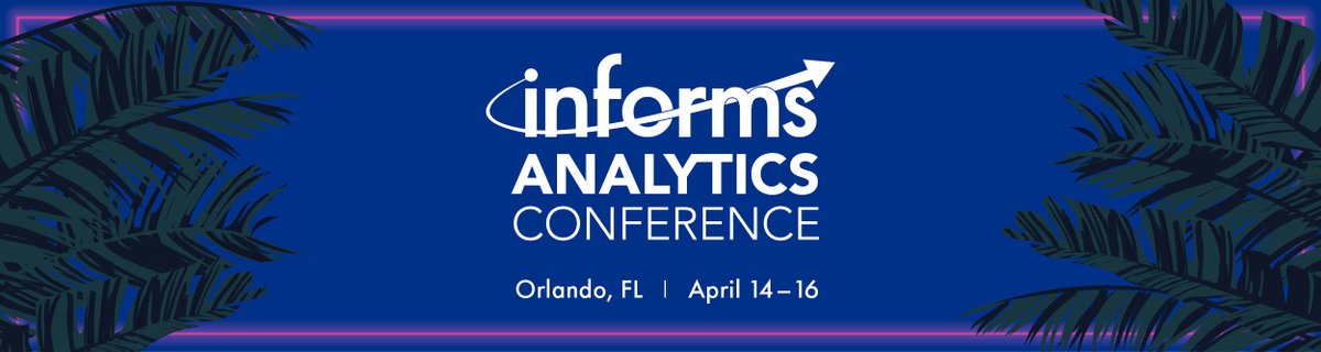 [Speakers] 📌 bit.ly/3SYiXol

#datascience #Ml #AI #analytics #optimization #2024Analytics #informs @INFORMS