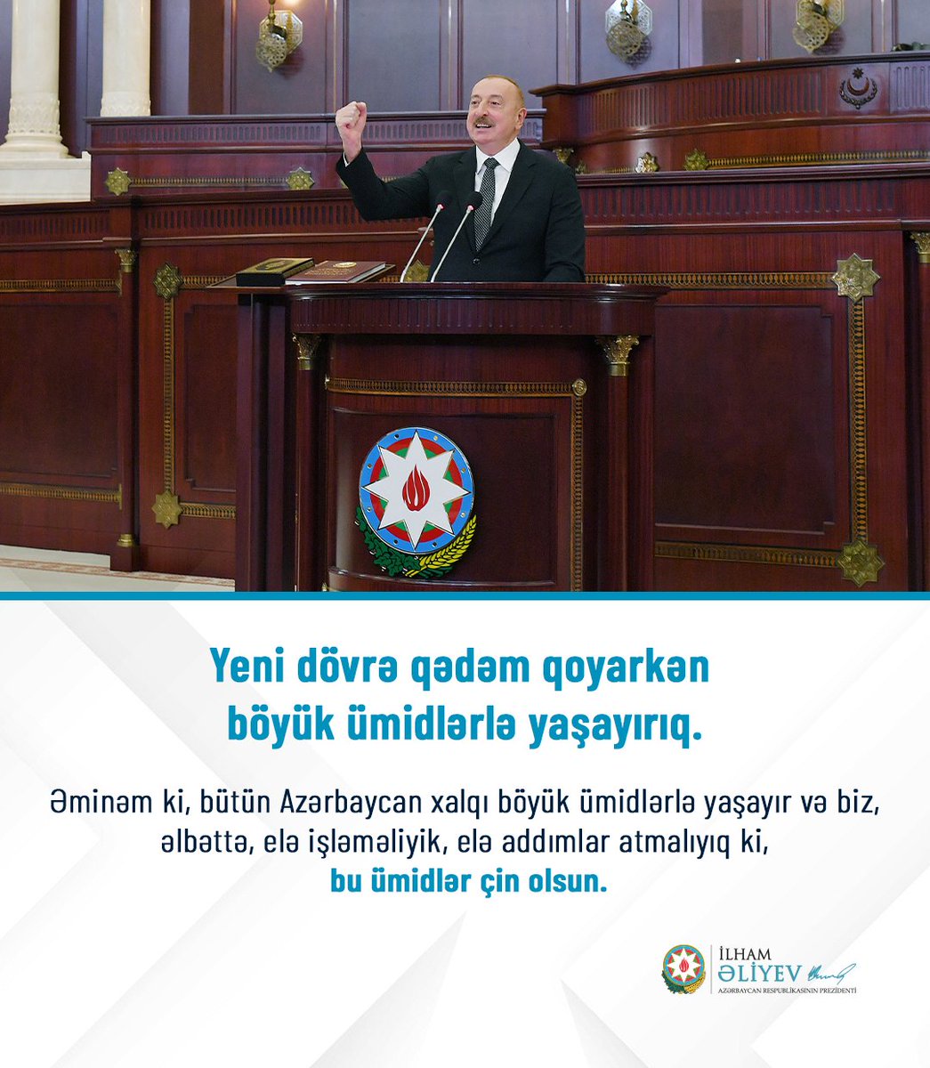 İlham Əliyev (@azpresident) on Twitter photo 